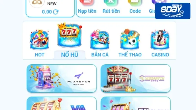 Đăng ký 8DAY - Trải nghiệm cá cược hấp dẫn tại nhà cái 2 Điểm thu hút các tay cược chọn đăng ký 8DAY